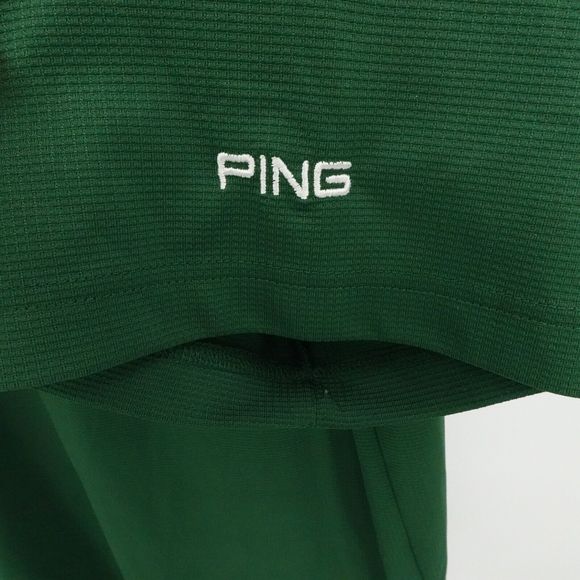 Baylor Bears Shirt Mens Large Green Ping Polo Golf Embroidered NCAA‎ College - Picture 9 of 12